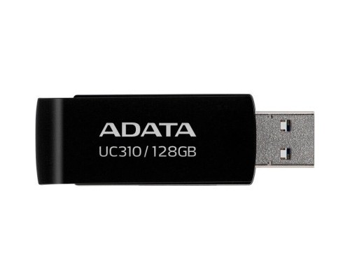 USB флеш накопичувач ADATA 128GB UC310 USB 3.2 Black (UC310-128G-RBK) 