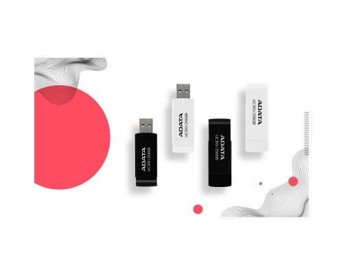USB флеш накопичувач ADATA 128GB UC310 USB 3.2 Black (UC310-128G-RBK) 
