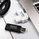 USB флеш накопичувач ADATA 128GB UC310 USB 3.2 Black (UC310-128G-RBK) 