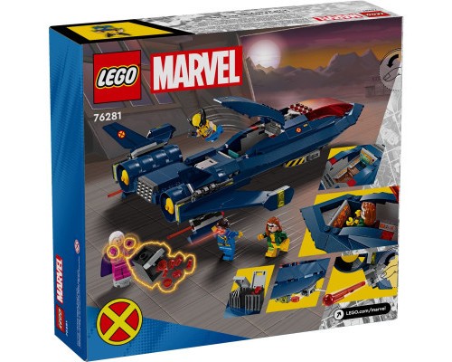Конструктор LEGO Super Heroes X-Jet Людей Ікс 359 деталей (76281)