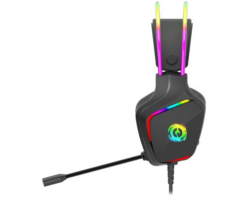 Навушники Canyon GH-9A Darkless Gaming 3.5 мм RGB Black (CND-SGHS9A)