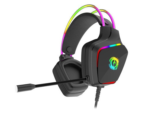 Навушники Canyon GH-9A Darkless Gaming 3.5 мм RGB Black (CND-SGHS9A)