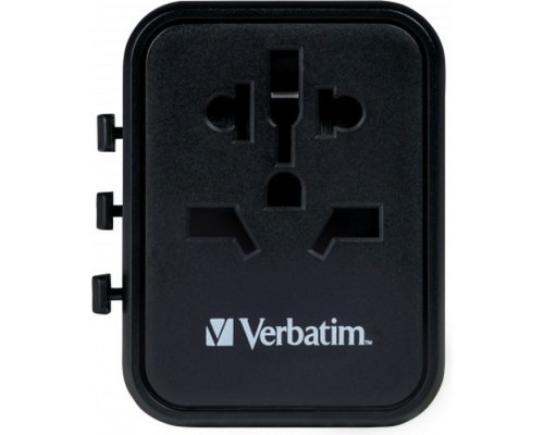 Зарядний пристрій Verbatim UTA-01 (2xUSB) (49543)