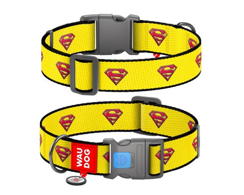 Нашийник для тварин WAUDOG Nylon з QR паспортом 