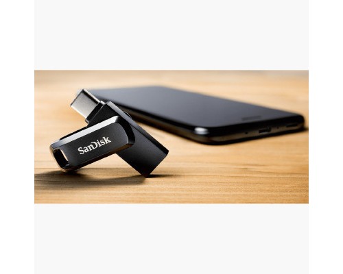 USB флеш накопичувач SanDisk 1TB Ultra Dual Go Black USB 3.1/Type-C (SDDDC3-1T00-G46) 
