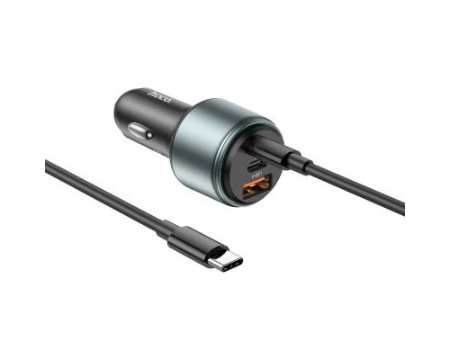 Зарядний пристрій HOCO NZ9 charger set(C to C) USB-A/Type-C Black (6931474795120)