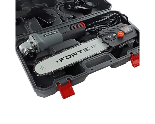 Ланцюгова пила Forte AGCS1001 2в1 пила/шліфмашина, 1000Вт, 125мм, 12