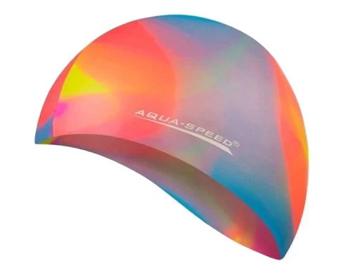Шапка для плавання Aqua Speed Bunt 4076 113-83 мультиколор Уні OSFM (5908217640765)