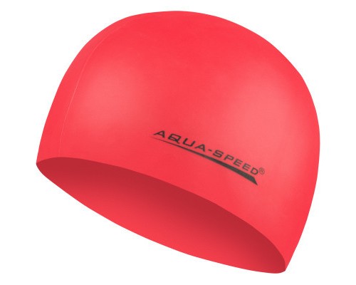 Шапка для плавання Aqua Speed Mega 100-31 червоний Уні OSFM (5908217635587) Шапка для плавання Aqua Speed Mega 100-31 червоний Уні OSFM (5908217635587)