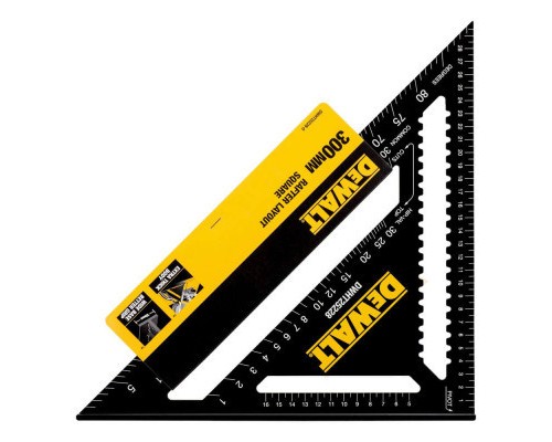 Косинець DeWALT для покрівельних робіт, металевий, 300х300 мм (DWHT25228-0)