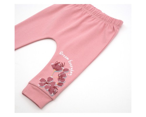 Набір дитячого одягу Miniworld з квіточками (16350-62G-pink)