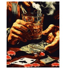 Картина по номерам Santi Казино 40*50 (954836)