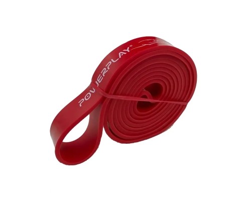 Еспандер PowerPlay -петля для фітнесу і кроссфіту Червона (PP_4115_Red_(14-39 kg))