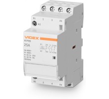 Контактор Videx 4п 25А 2НВ 2НЗ VF-RS-MC2O2C-25 RESIST