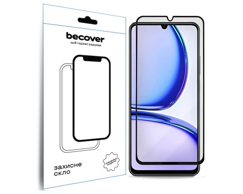 Скло захисне BeCover Realme C61 Black (711809)