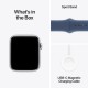 Смарт-годинник Apple Watch SE 2024 GPS 44mm Silver Aluminium Case with Denim Sport Band - S/M (MXEQ3QH/A)