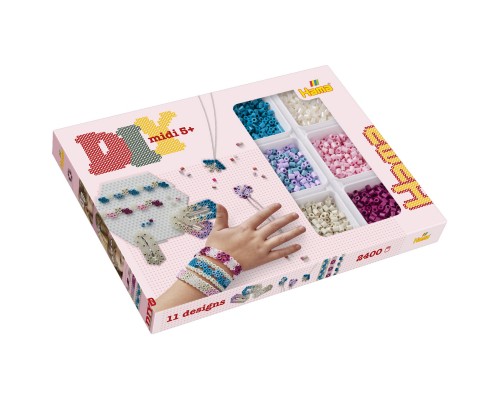 Набір для творчості Hama Термомозаїка Модні прикраси Браслети зі скринькою (HM-3712)