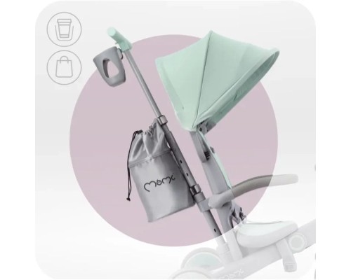 Дитячий велосипед MoMi Solivia green 4 в 1 (ROTR00018)