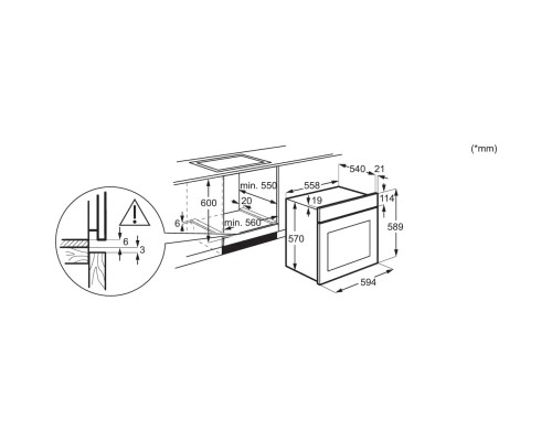 Духова шафа Electrolux KODEF70BZ