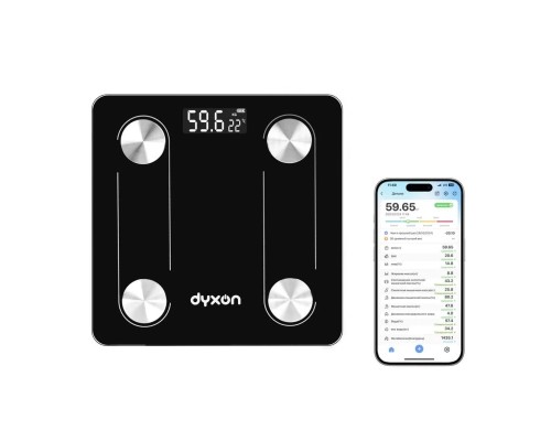 Ваги підлогові DYXON MEGASCALES 100 Black (DXNVGMGSCLS100B)