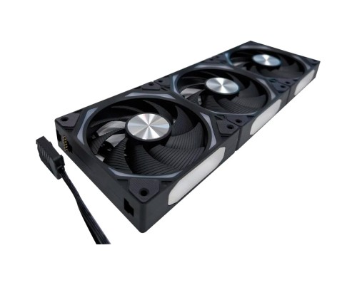 Кулер до корпусу Azza ARGB 3-IN-1 (LFO-4912DB3)