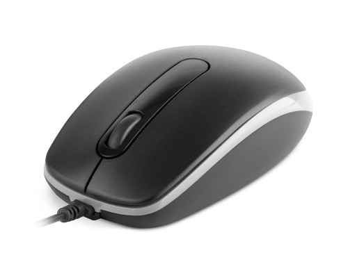 Мишка REAL-EL RM-217 USB Black/Gray (EL123200038)