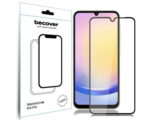 Скло захисне BeCover Samsung Galaxy A26 SM-A266 Black (712885)
