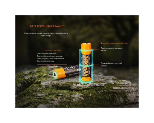 Акумулятор Fenix 18650 (3400 mAh) Type-C (ARB-L18-3400U-V30)