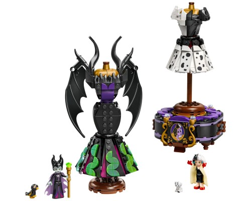 Конструктор LEGO Disney Classic Сукні Малефісенти та Лютелли де Віль (43262)