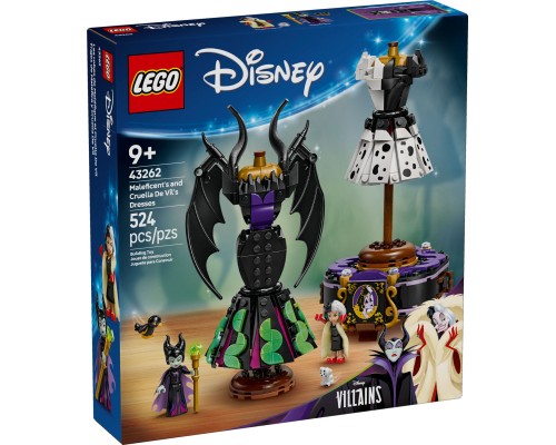 Конструктор LEGO Disney Classic Сукні Малефісенти та Лютелли де Віль (43262)