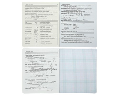 Зошит ZiBi предметний BLACK, 36 аркушів, клітинка, хімія (ZB.1730-85)