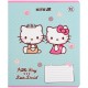 Зошит Kite Hello Kitty, 12 аркушів, клітинка (HK25-232-2)
