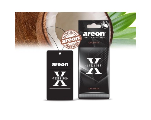 Ароматизатор для автомобіля Areon Х Version Coconut (80858)