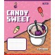 Зошит 1 вересня Candy sweet А5 12 аркушів коса лінія (767201)