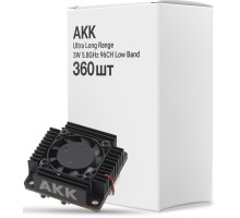 Відеопередавач (VTX) AKK Ultra Long Range 3W 5.8GHz 96CH Low Band упаковка 360 шт (TX3000AC360)