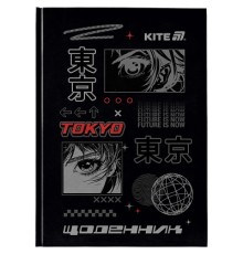 Щоденник шкільний Kite Tokyo, тверда обкладинка (K25-262-6)