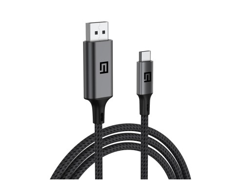 Кабель мультимедійний USB-C to DisplayPort 2.0m 4K60Hz black Armorstandart (ARM76892)
