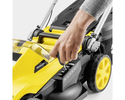 Газонокосарка Karcher LMO 34-18 Dual 18V, 34см, 25-60мм (1.445-411.0)
