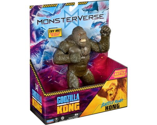 Фігурка Godzilla vs. Kong Конг готовий до бою (35757N) Фігурка Godzilla vs. Kong Конг готовий до бою (35757N)