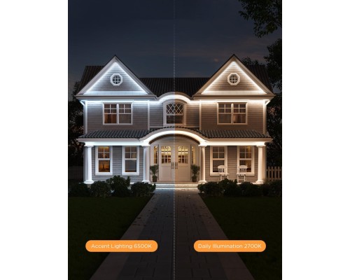 Світлодіодна стрічка Govee H70A1 Phantasy Outdoor LED, 10.0m, RGBICWW, WI-FI/Bluetooth, white (H70A13D1)