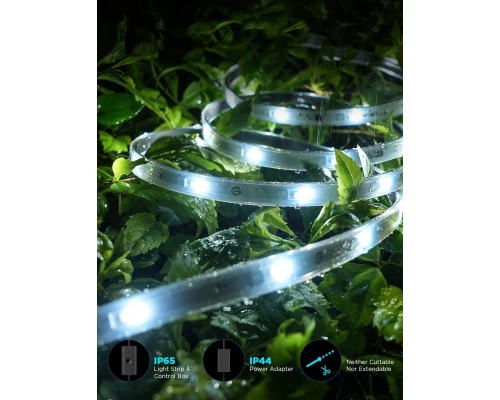 Світлодіодна стрічка Govee H70A1 Phantasy Outdoor LED, 10.0m, RGBICWW, WI-FI/Bluetooth, white (H70A13D1)