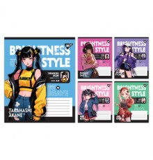 Зошит Yes Brightness style А5 48 аркушів лінія (767762)