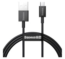 Дата кабель USB 2.0 AM to Micro 5P 1.0m 2A black Baseus (CAMYS-01)