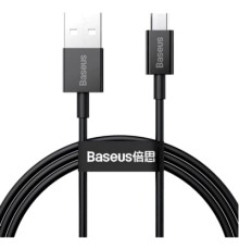 Дата кабель USB 2.0 AM to Micro 5P 1.0m 2A black Baseus (CAMYS-01)