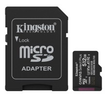 Карта пам'яті Kingston 512GB microSDXC class 10 UHS-I U3 V30 A1 Canvas Select Plus (SDCS3/512GB)