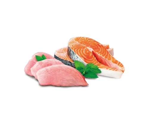 Сухий корм для собак Home Food ADULT MINI Healthy Skin And Shiny Coat з індичкою та лососем 10 кг (4820235020378)