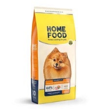 Сухий корм для собак Home Food ADULT MINI Healthy Skin And Shiny Coat з індичкою та лососем 10 кг (4820235020378)