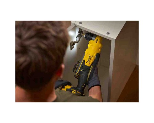 Дриль Stanley кутова FATMAX® V20, Li-lon 18V, 45 Нм, 0-600/1900 об/хв (без АКБ та ЗП) (SFMCD750B)