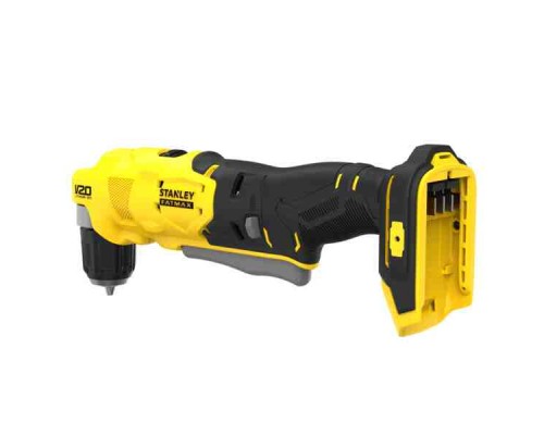 Дриль Stanley кутова FATMAX® V20, Li-lon 18V, 45 Нм, 0-600/1900 об/хв (без АКБ та ЗП) (SFMCD750B)