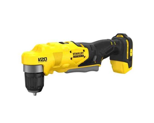 Дриль Stanley кутова FATMAX® V20, Li-lon 18V, 45 Нм, 0-600/1900 об/хв (без АКБ та ЗП) (SFMCD750B)